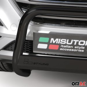Hyundai Tucson Bull Bar - Omac - Steel - Black - '16-'18